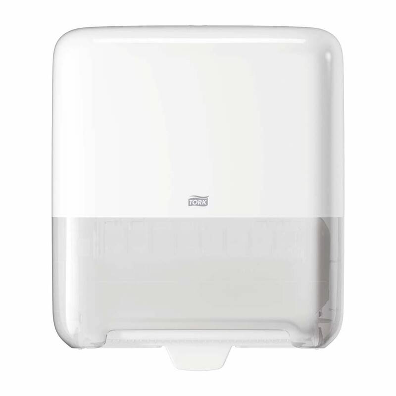 Tork Matic H1 dispenser h&aring;ndkl&aelig;deark p&aring; rulle hvid 551000