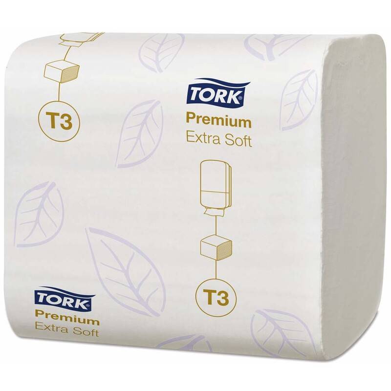 Toiletpapir ark Tork Bulk T3 Premium 2-lags 7560ark/kar