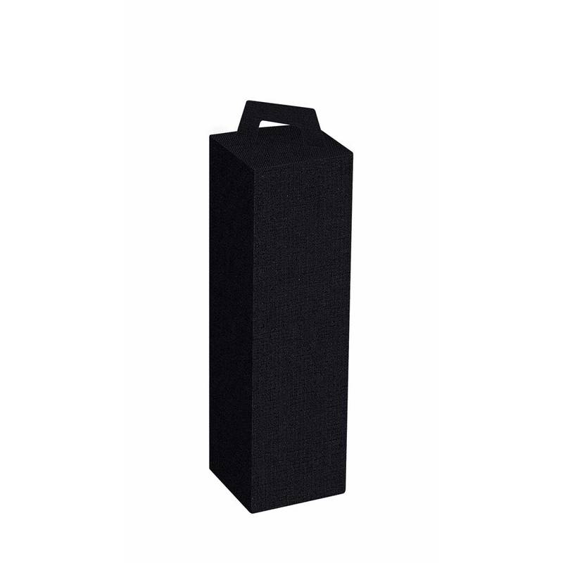 Vingave&aelig;ske sort t/1fl 3/4l canvasoverflade 50stk/pak