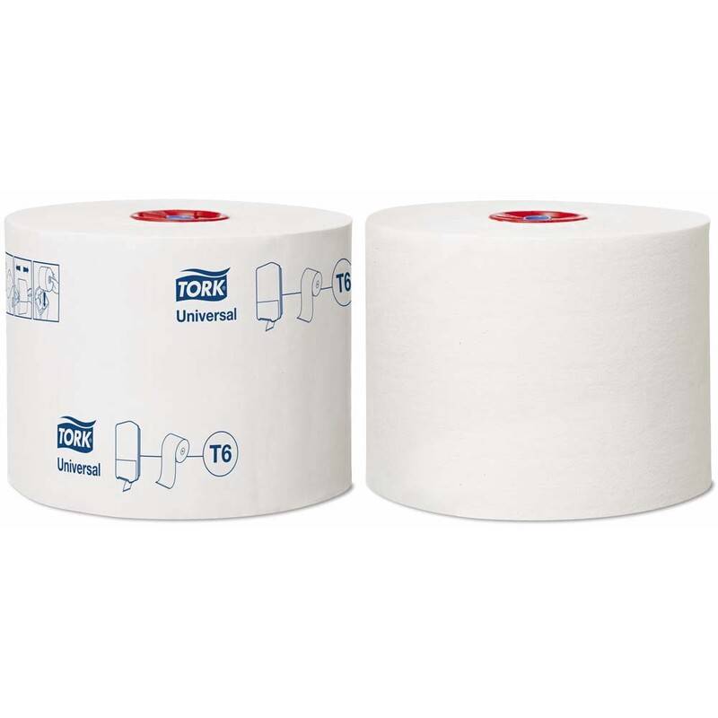 Toiletpapir Tork Mid-Size Universal T6 1-lags 135m 27rul/kar