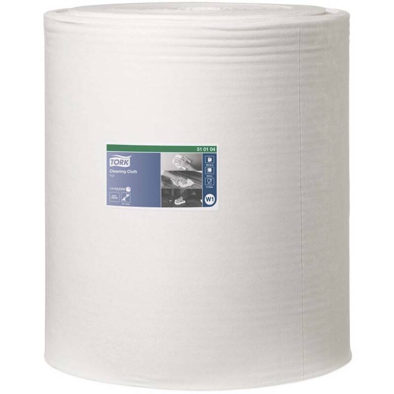 Aft&oslash;rringsklud Tork W1 W1 hvid 380m/rle