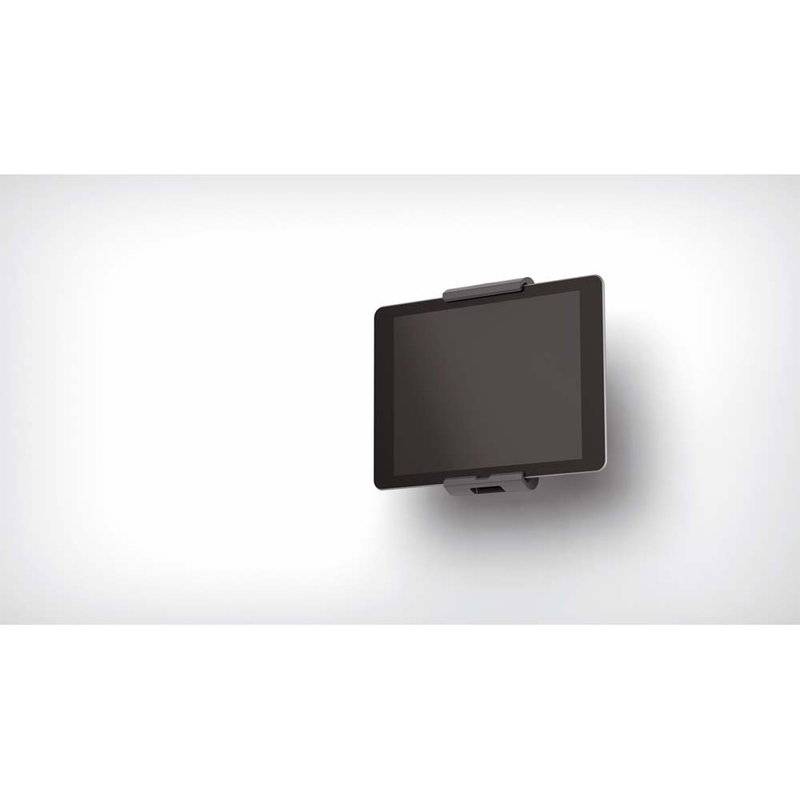 Holder til tablet v&aelig;g s&oslash;lv Durable 85x180x50mm metal