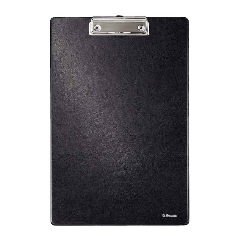 Clipboard Esselte sort A4 u/forside 210x297mm