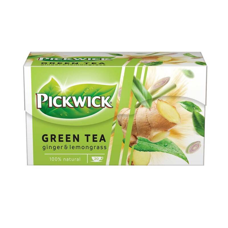 Te Pickwick Ingef&aelig;r & Citron 20breve/pak