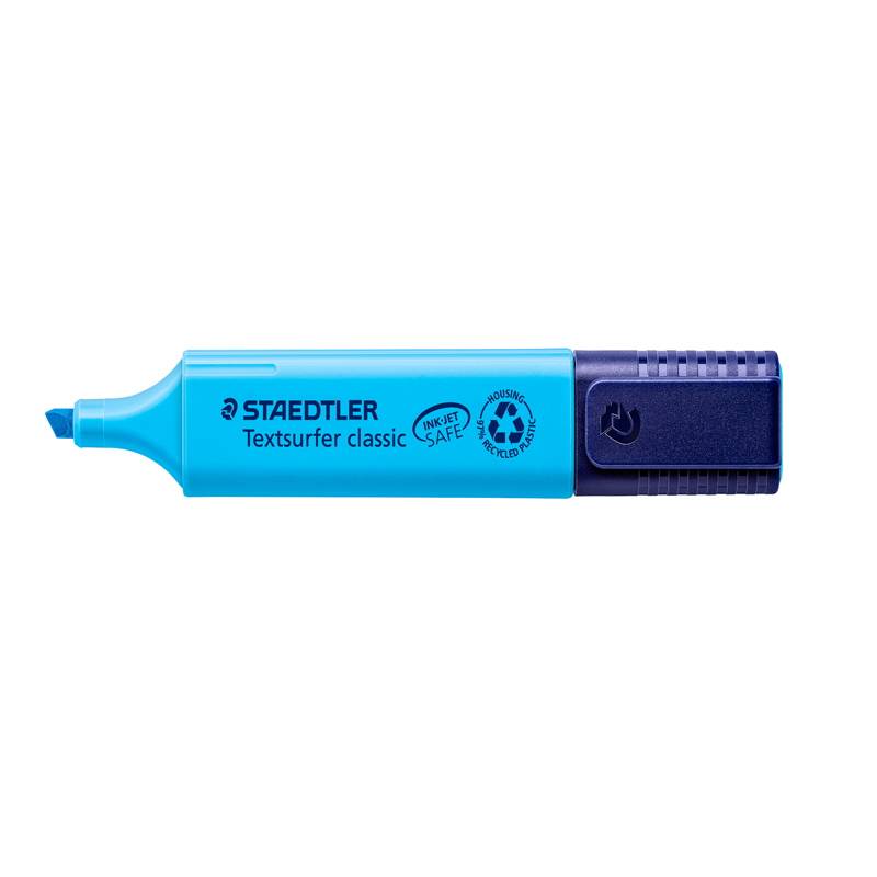 Tekstmarker STAEDTLER 364 bl&aring; Textsurfer Classic