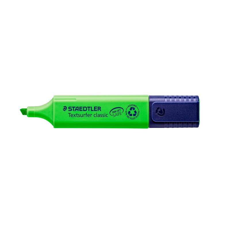 Tekstmarker STAEDTLER 364 gr&oslash;n Textsurfer Classic