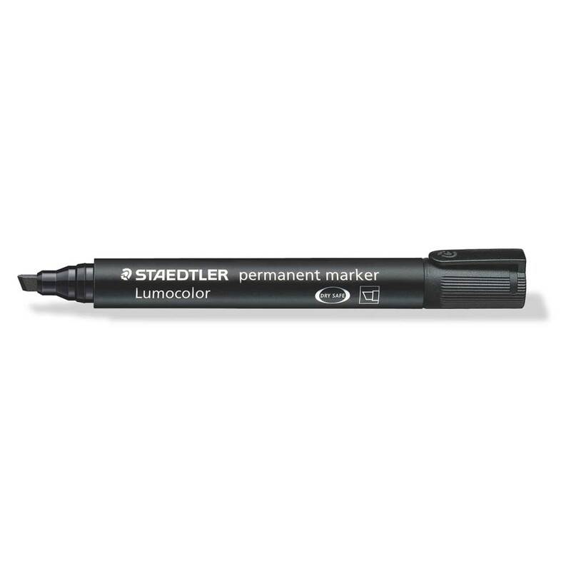 Marker Lumocolor permanent sort 2-5mm 350