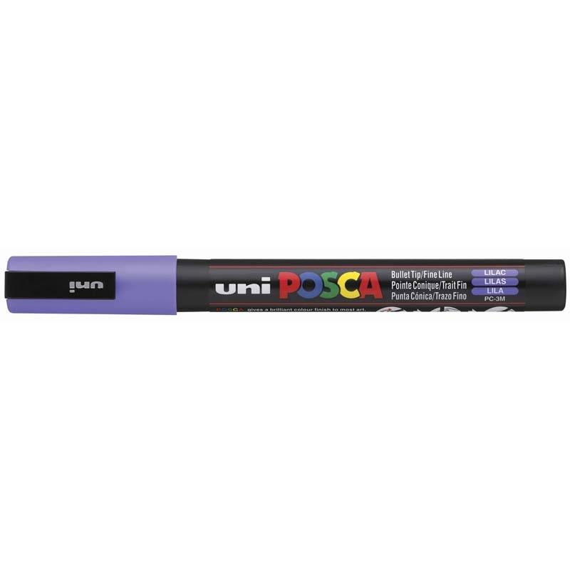 Paint marker Uni Posca PC-3M lilac 0,9-1,3mm