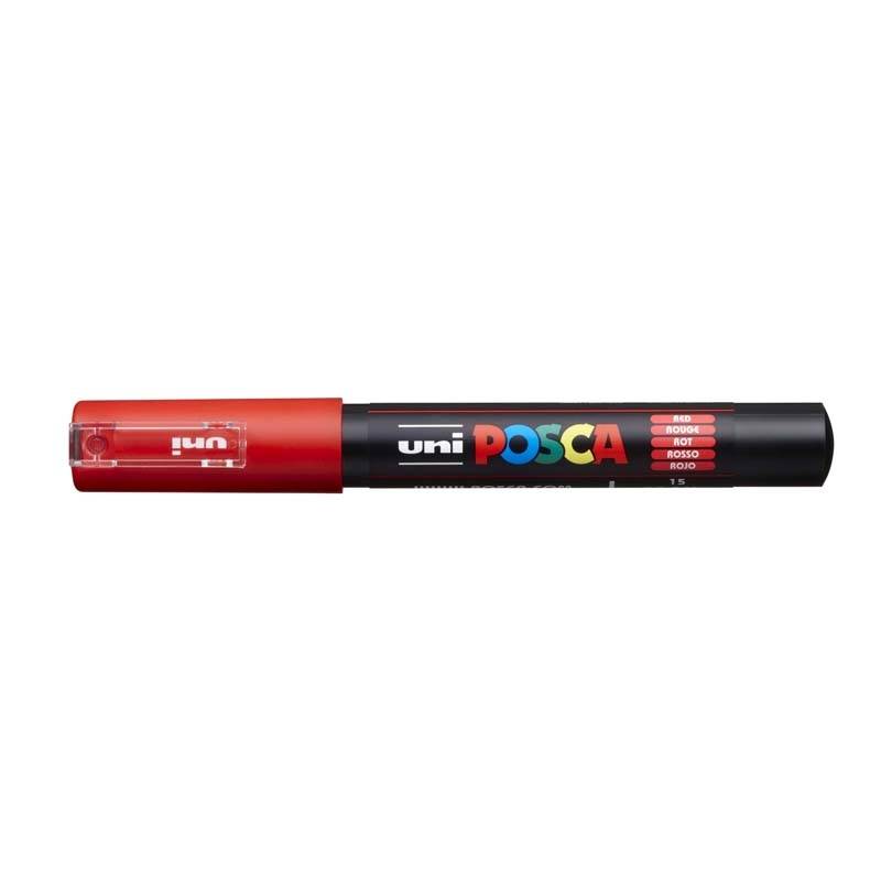 Paint marker Uni Posca PC-1M r&oslash;d 0,7mm