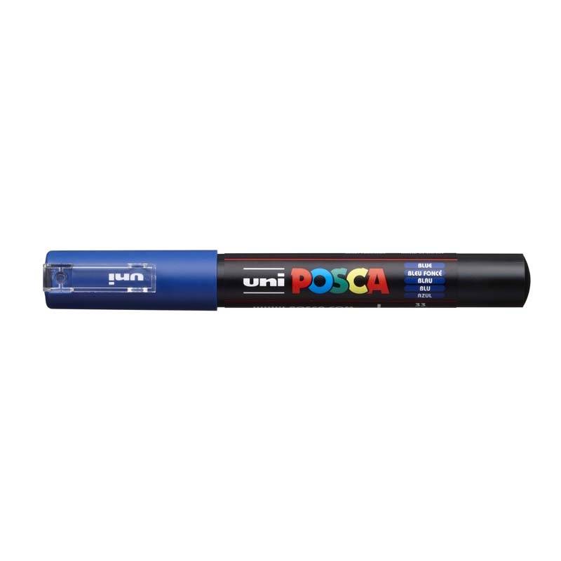 Paint marker Uni Posca PC-1M bl&aring; 0,7mm