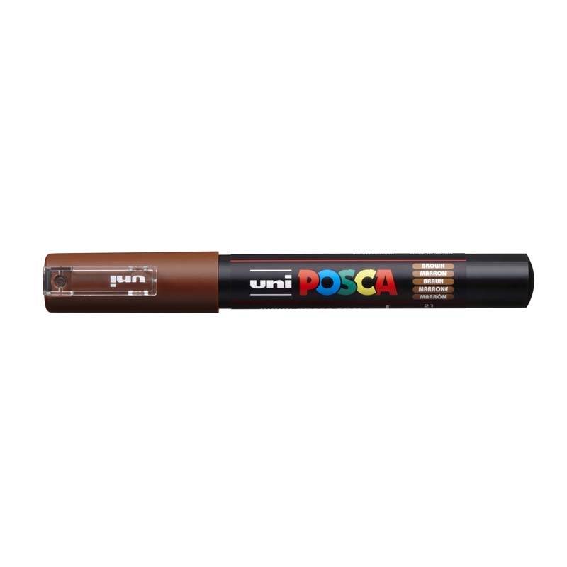 Paint marker Uni Posca PC-1M brun 0,7mm