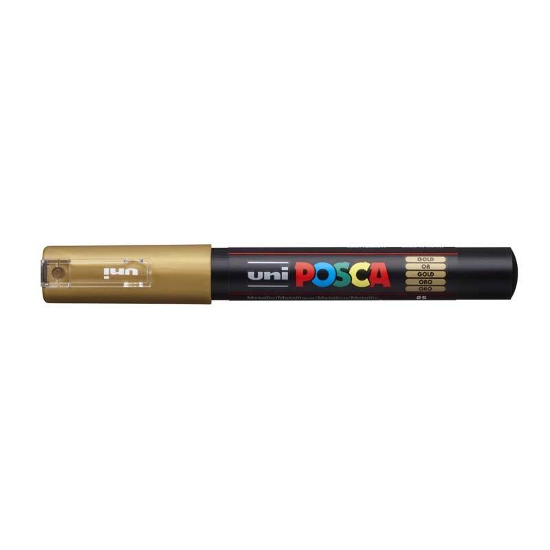 Paint marker Uni Posca PC-1M guld 0,7mm