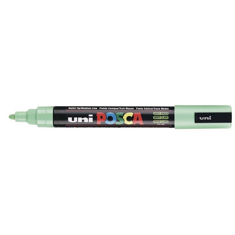 Paint marker Uni Posca PC-5M light gr&oslash;n 1,8-2,5mm