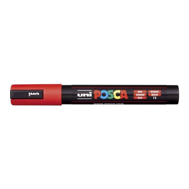 Paint marker Uni Posca PC-5M r&oslash;d 1,8-2,5mm