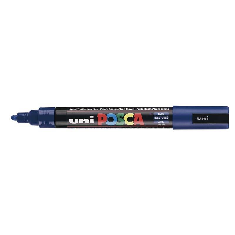 Paint marker Uni Posca PC-5M bl&aring; 1,8-2,5mm