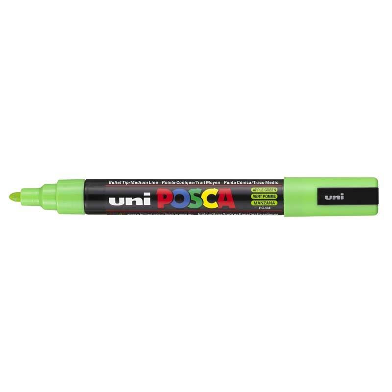 Paint marker Uni Posca PC-5M apple gr&oslash;n 1,8-2,5mm