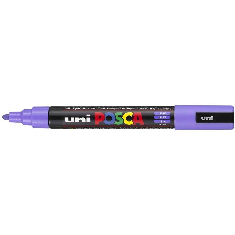 Paint marker Uni Posca PC-5M lilac 1,8-2,5mm