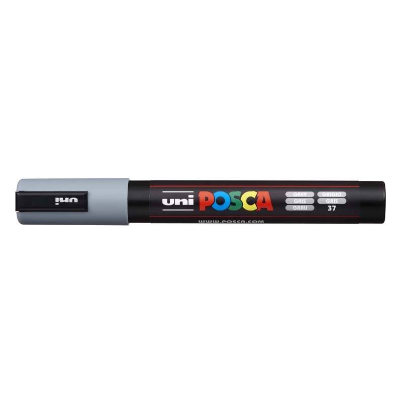 Paint marker Uni Posca PC-5M gr&aring; 1,8-2,5mm