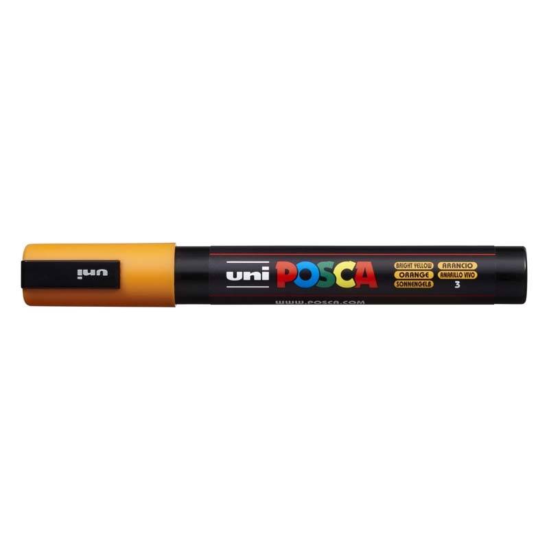 Paint marker Uni Posca PC-5M fluo orange 1,8-2,5mm
