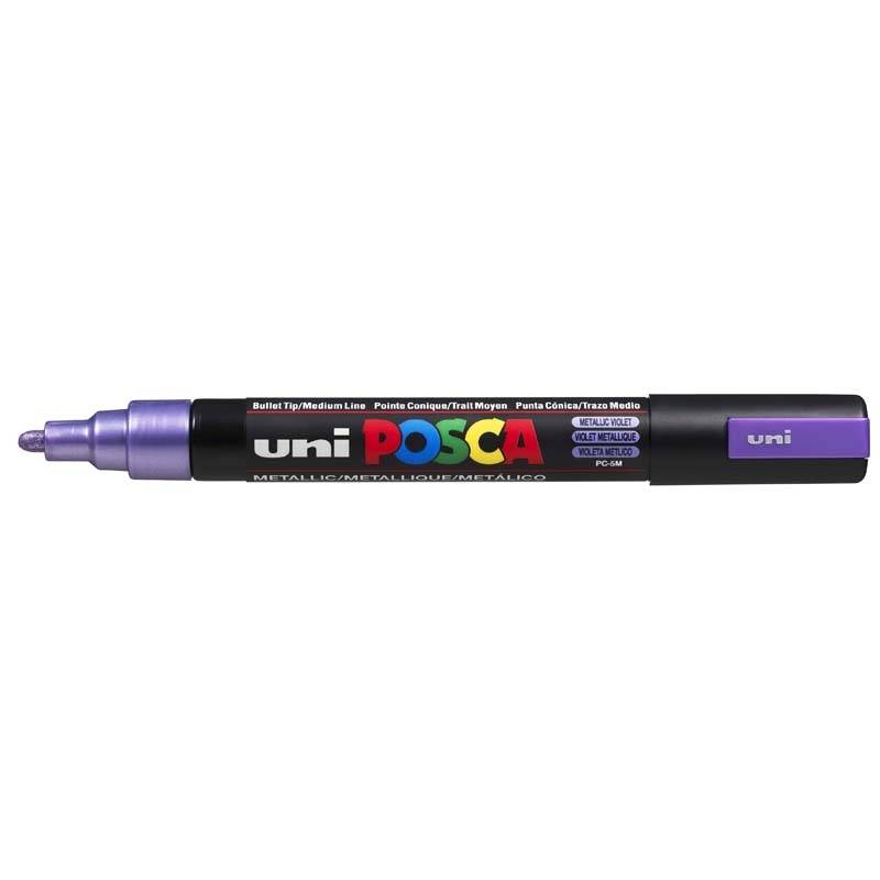 Paint marker Uni Posca PC-5M brilliant violet 1,8-2,5mm