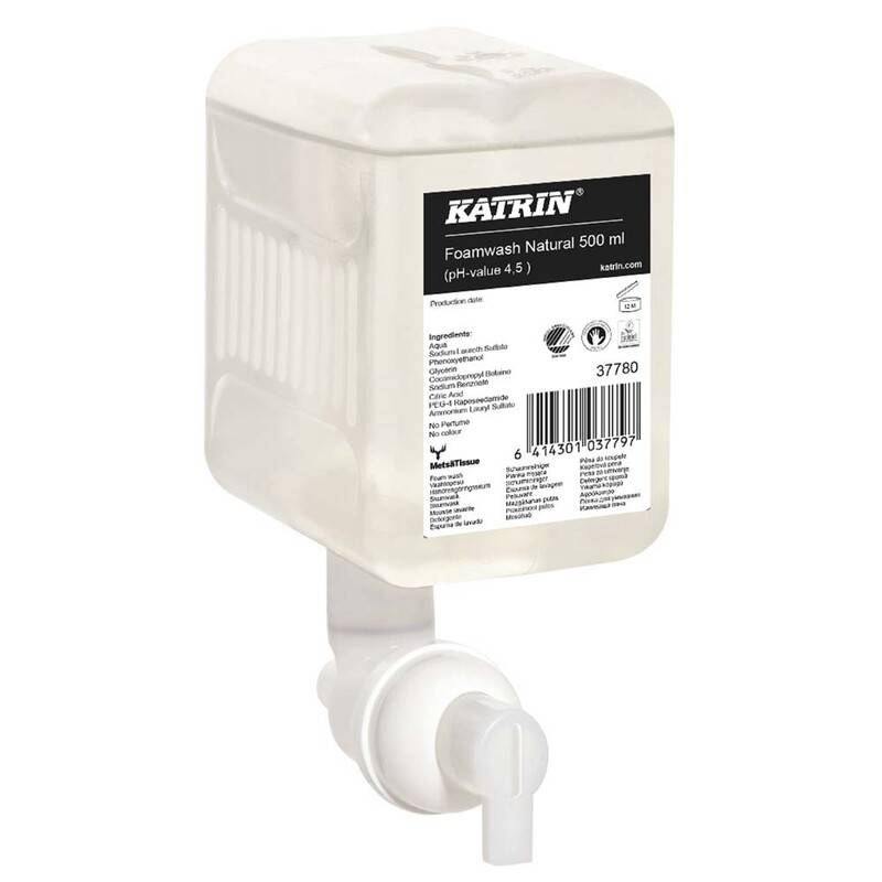 S&aelig;be Katrin foamwash 0,5l/stk uden parfume 37780
