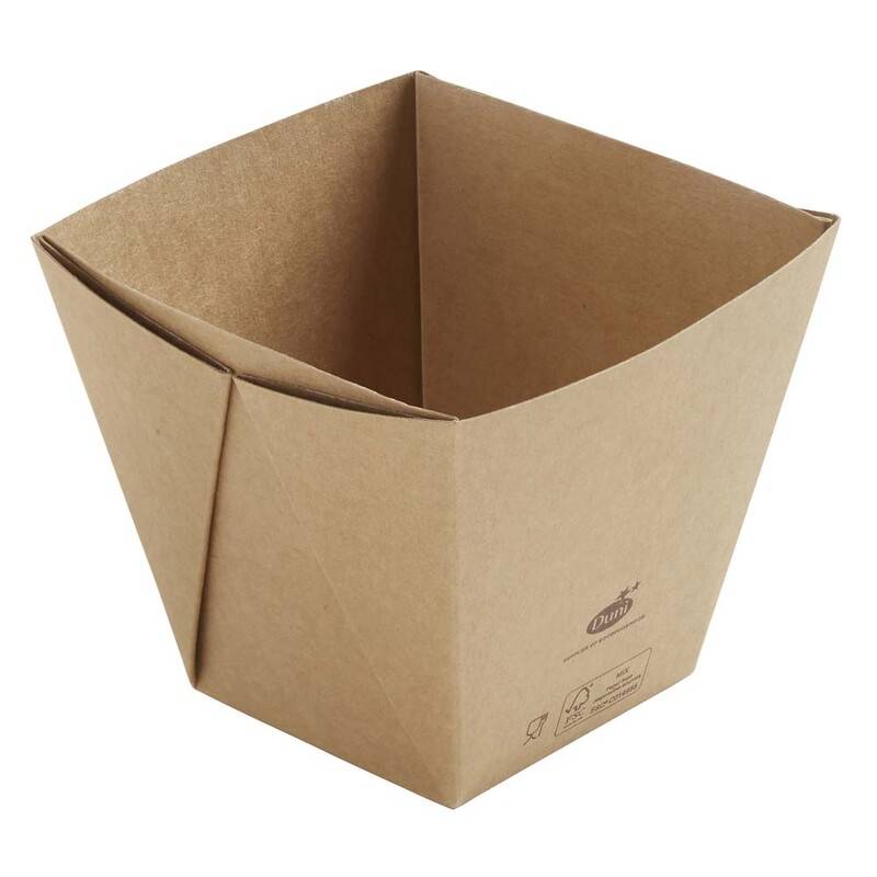 Salatbox Viking PLA 820ml Biopak cube h&oslash;j 300stk/kar