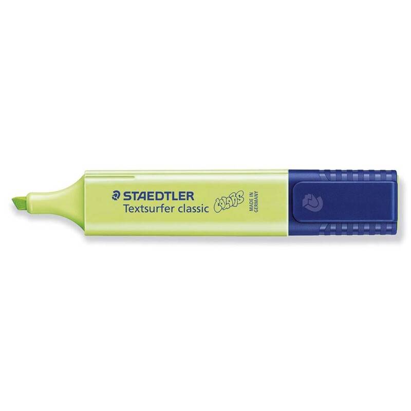 Tekstmarker STAEDTLER 364 pastel lime gr&oslash;n Textsurfer Classic
