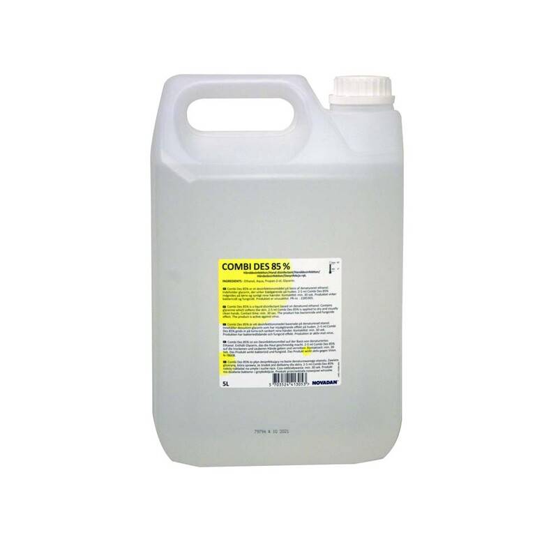 H&aring;nddesinfektion Combi Des 85\% 5l Novadan 85\% Liquid 5.000 l