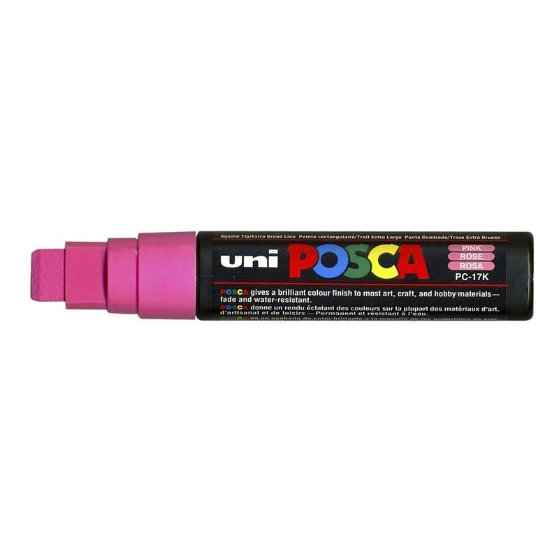 Paint marker Uni Posca PC-17K pink 15mm