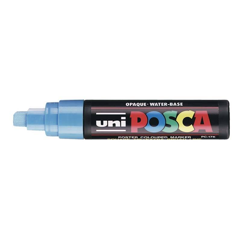 Paint marker Uni Posca PC-17K lysebl&aring; 15mm