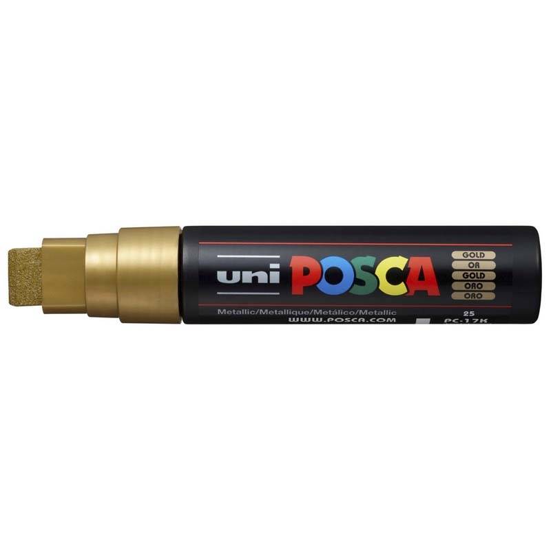 Paint marker Uni Posca PC-17K guld 15mm