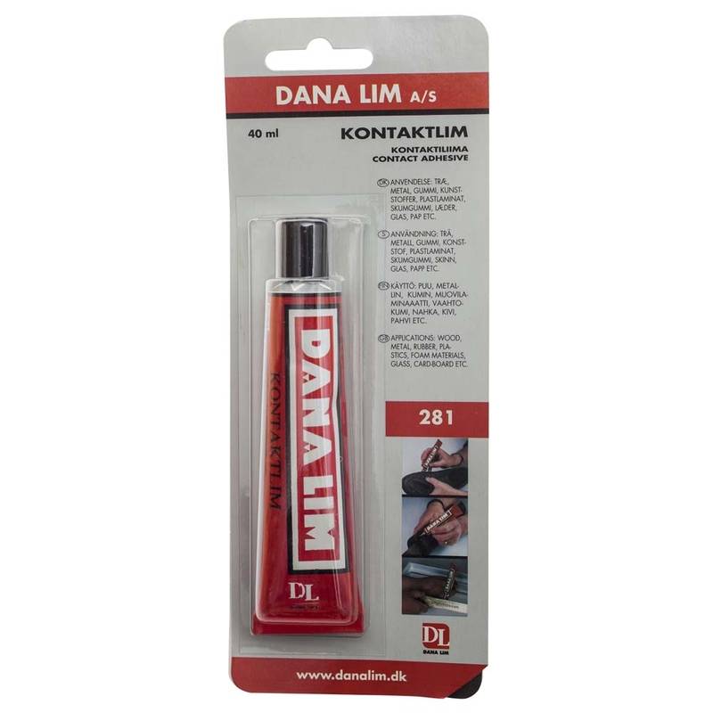 Kontaktlim Dana tube 40ml 281 Dana Lim 281.