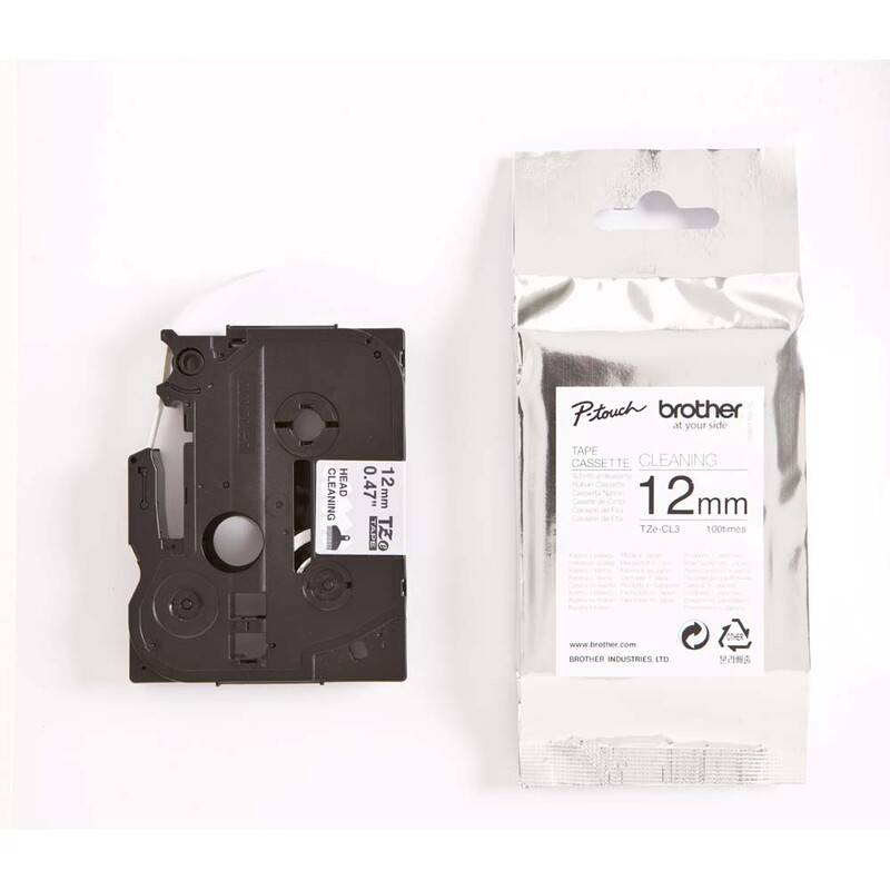 Rensetape Brother TZec13 12mm 100 rensninger