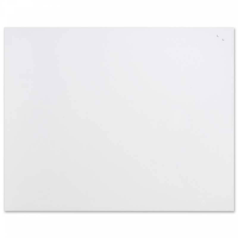 Glastavle Naga magnetisk 180x120cm PURE hvid