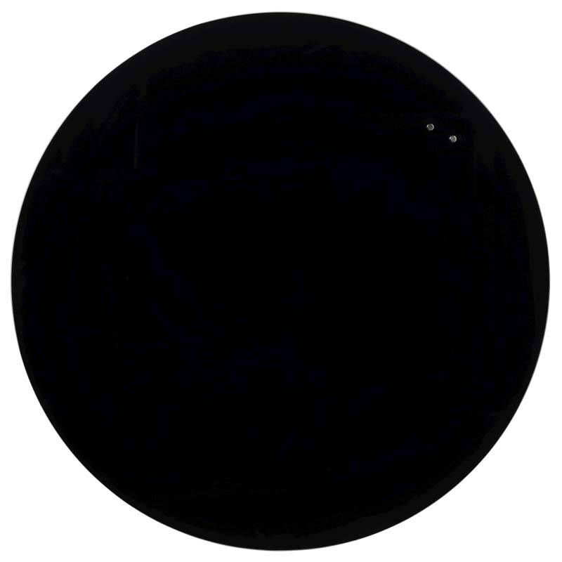 Glastavle Naga &Oslash;80cm sort magnetisk