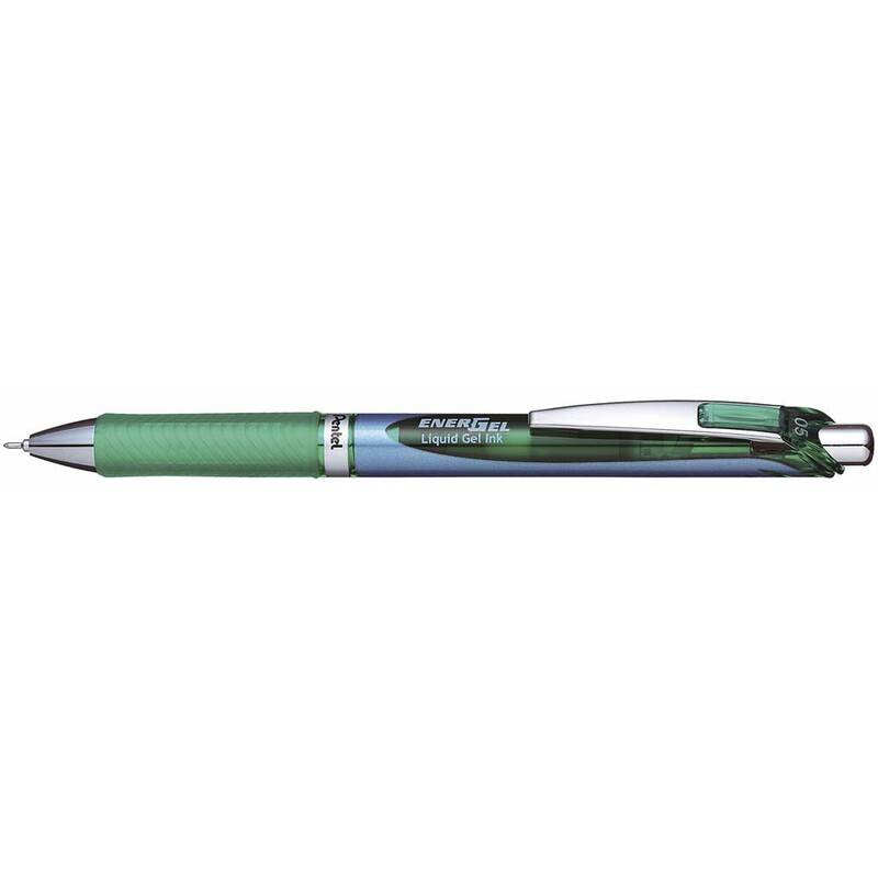 Rollerpen Pentel Energel gr&oslash;n 0,5mm BLN75