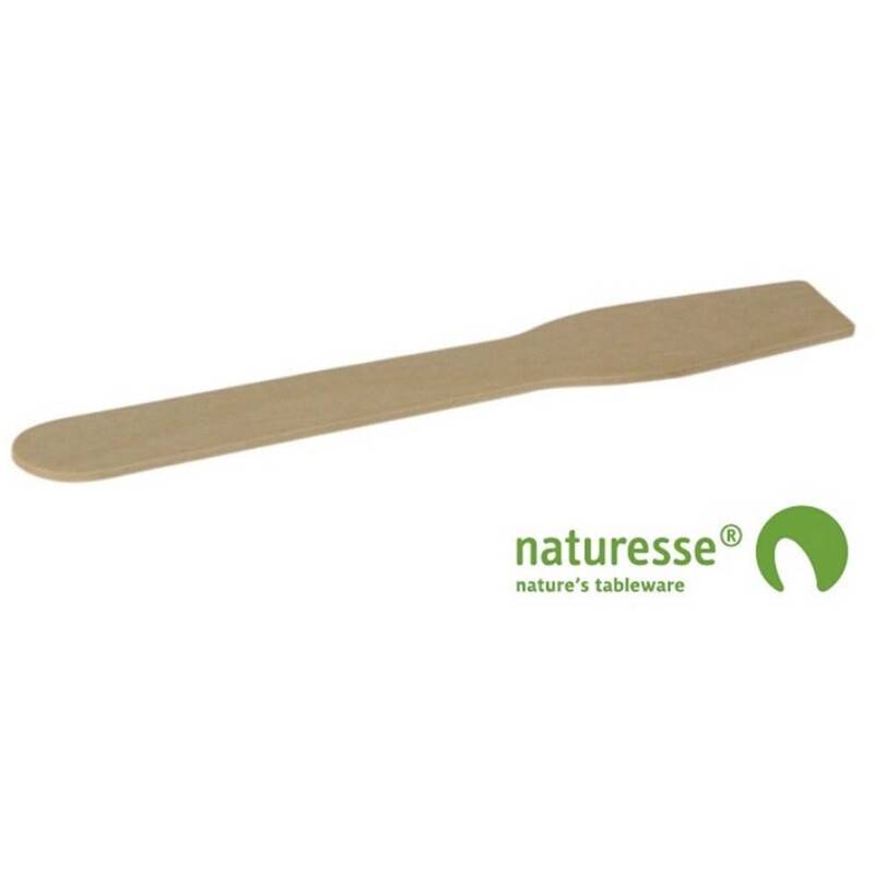 Isspade tr&aelig; 96mm 100stk/pak Ske Ice cream pakke a 100 stk