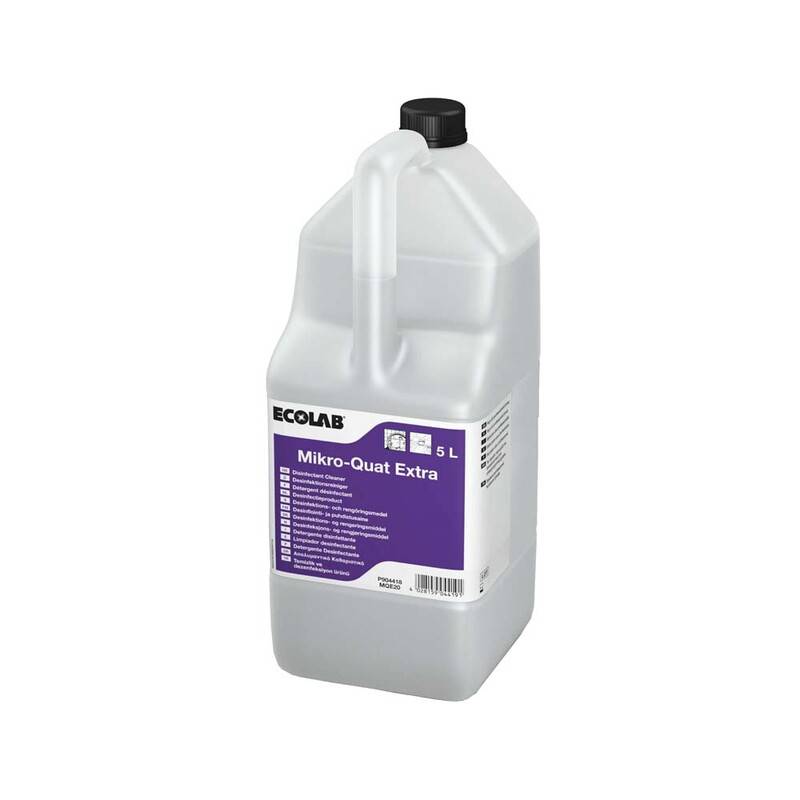 Reng&oslash;ringsmiddel Mikro-Quat Extra 5l Desinfektion overflader Ecolab