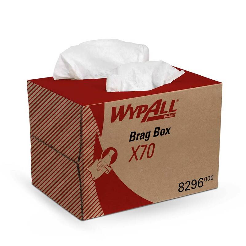 Aft&oslash;rringsklude Wypall X70 hvid 8296 Workhorse 200ark/kar