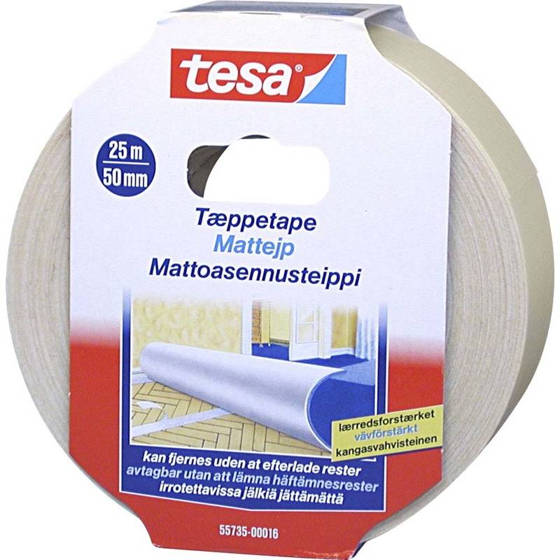 T&aelig;ppetape tesa 55735 aftagelig 50mmx25m