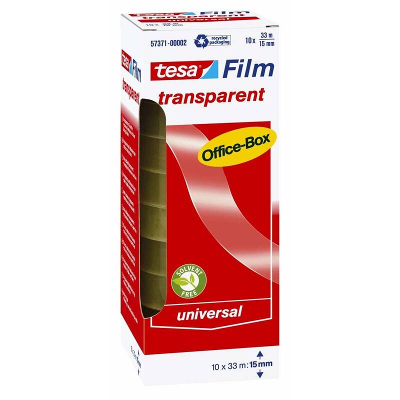 Tape tesa kontortape 15mmx33m transparent