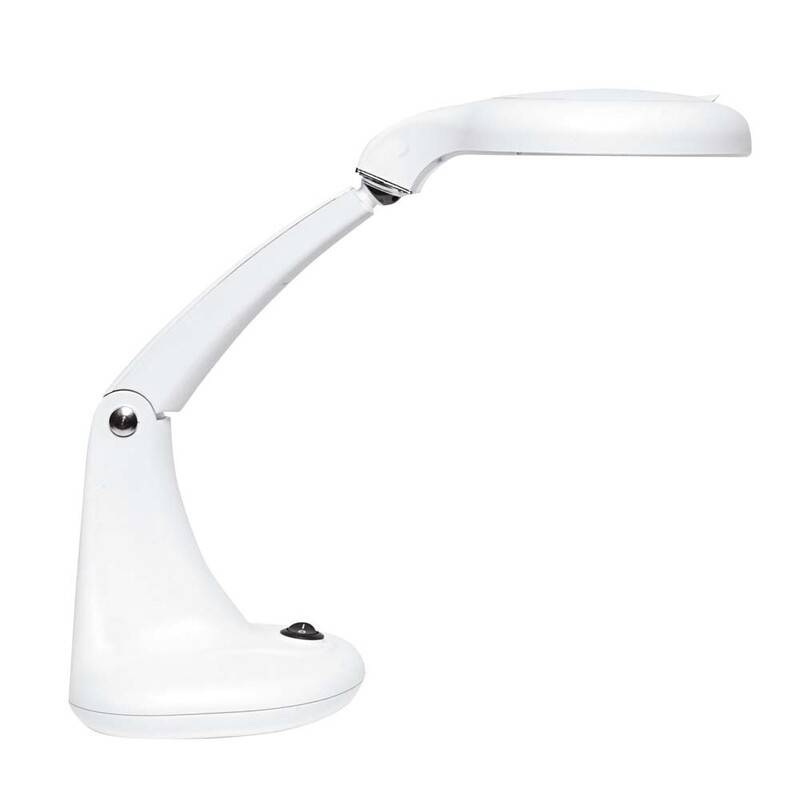 Bordlampe Unilux Mini Zoom LED lampe hvid