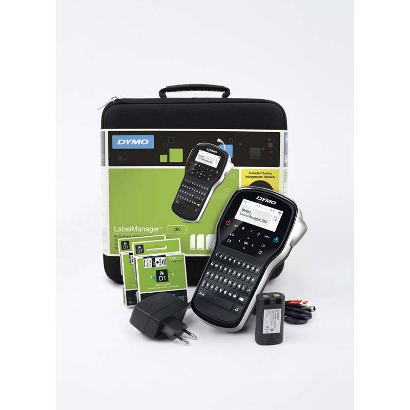 Labelprinter DYMO LabelManager 280 kufferts&aelig;t