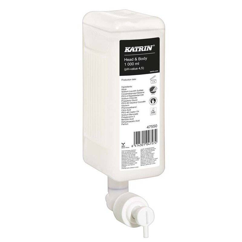 S&aelig;be Katrin Head & Body 1l m/parfume Hair and Bodyshampoo with perfume