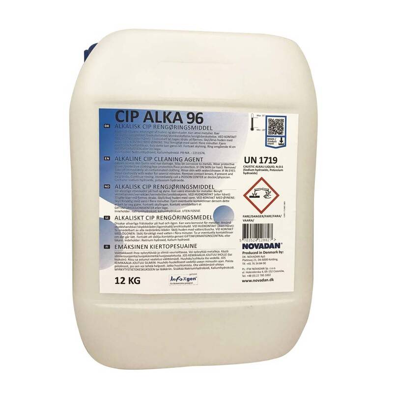 Grundreng&oslash;ring Cip Alka 96 12kg Grundrens Novadan 10.000 l