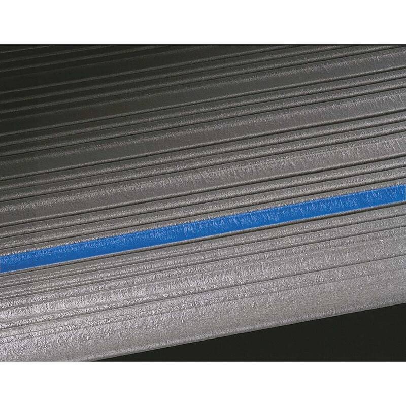 M&aring;tte Yoga Meter 0,91x18,3m 9mm gr&aring; Arbejdspladsm&aring;tte Matting