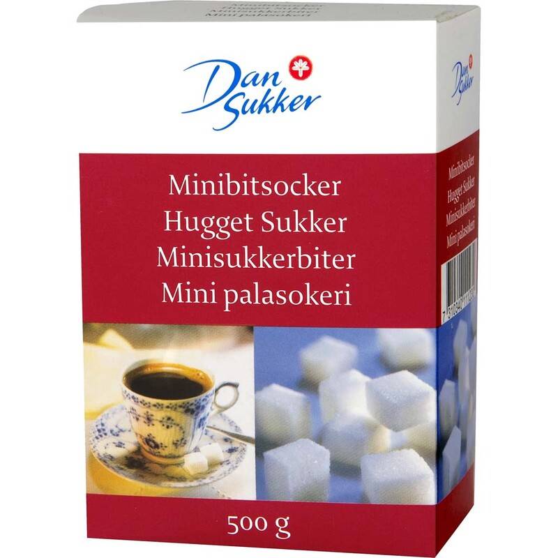 Sukker Krystal l&oslash;stpakket 500g BKI Krystal l&oslash;stpakket - bulk