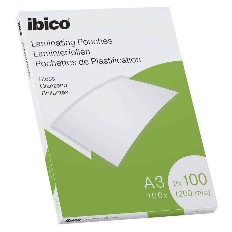 Lamineringslomme Ibico A3 100mic 100stk/pak