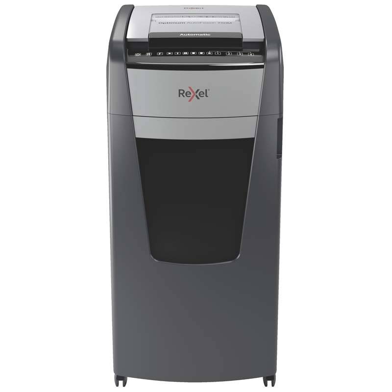 Makulator Rexel Optimum AutoFeed+ 750M mikromakulering 2x15mm P5