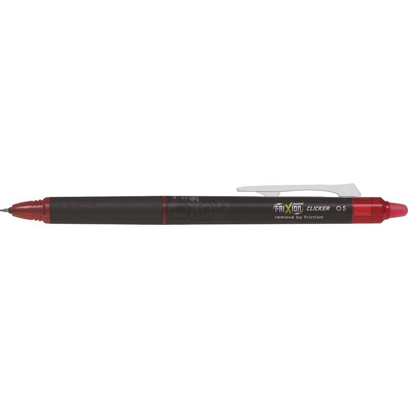 Kuglepen Pilot FriXion Point Clicker 0,5 r&oslash;d